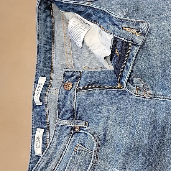 Vigoss Size 27 Medium-Light Wash "Jagger Skinny" Jeans - Picture 6 of 15